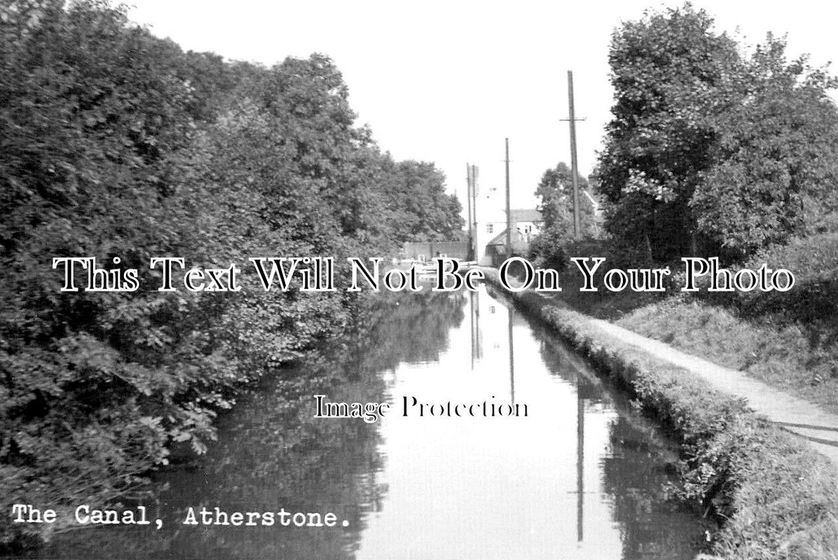 WA 1772 - The Canal, Atherstone, Warwickshire