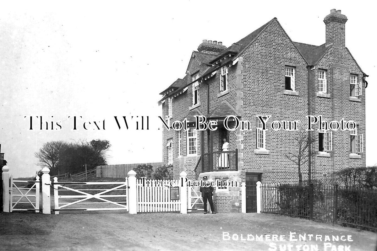 WA 1781 - Boldmere Entrance, Sutton Park, Warwickshire c1914
