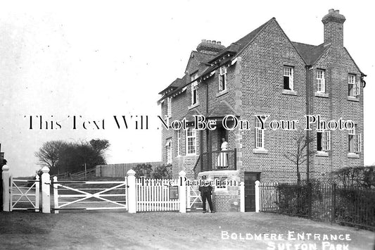 WA 1781 - Boldmere Entrance, Sutton Park, Warwickshire c1914