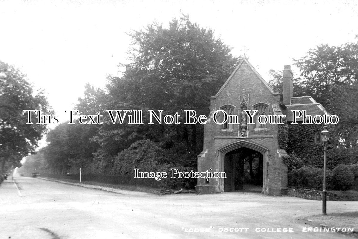 WA 1788 - Lodge, Oscott College, Erdington, Warwickshire c1913