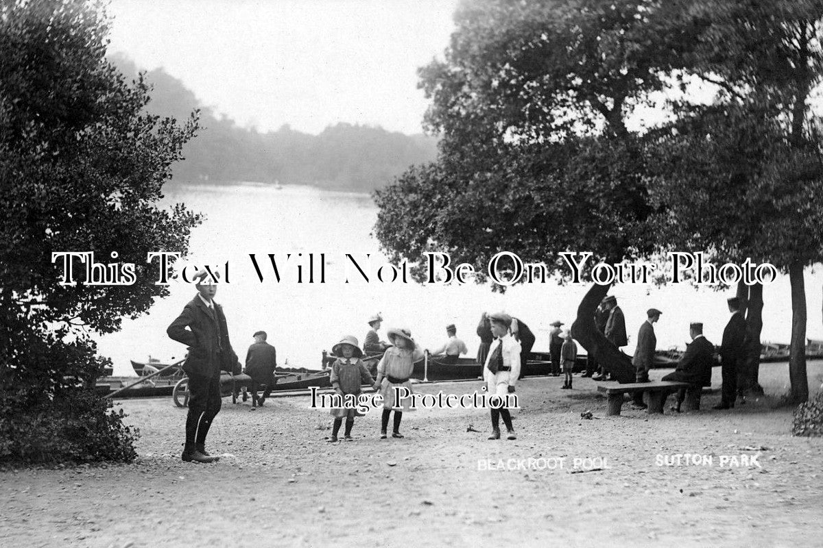 WA 179 - Black Rock Pool, Sutton Park, Sutton Coldfield, Warwickshire c1911