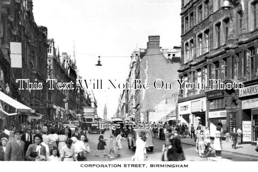 WA 1794 - Corporation Street, Birmingham, Warwickshire
