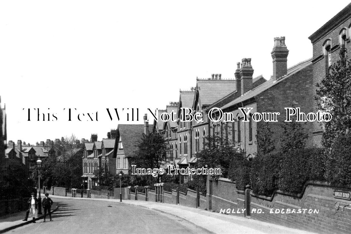 WA 1800 - Holly Road, Edgbaston, Birmingham, Warwickshire c1912