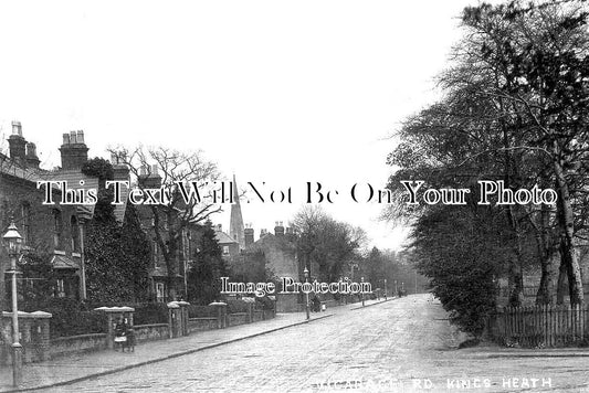 WA 1834 - Vicarage Road, Kings Heath, Birmingham, Warwickshire c1908