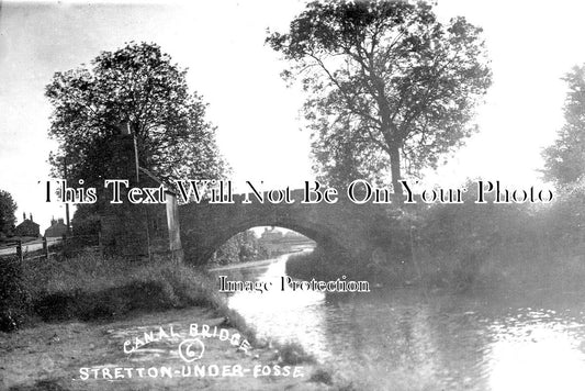 WA 1835 - Canal Bridge, Stretton Under Fosse, Warwickshire c1910