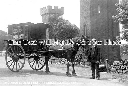 WA 1863 - W Harrison Red Cart, Northend, Leamington Spa, Warwickshire