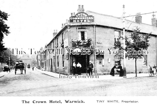 WA 1866 - The Crown Hotel, Warwick, Warwickshire