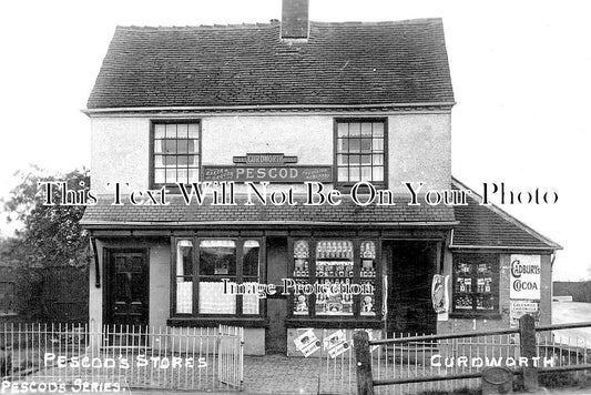 WA 1875 - Pescod Post Office & Stores, Warwickshire