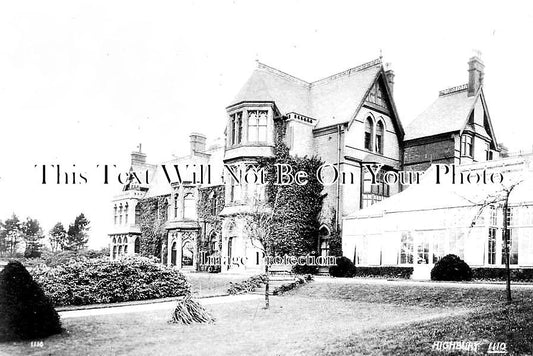 WA 1893 - Highbury Hall, Moseley, Birmingham, Warwickshire