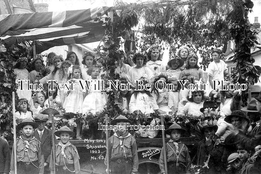 WA 1905 - May Day Float, Shipston On Stour, Warwickshire 1923