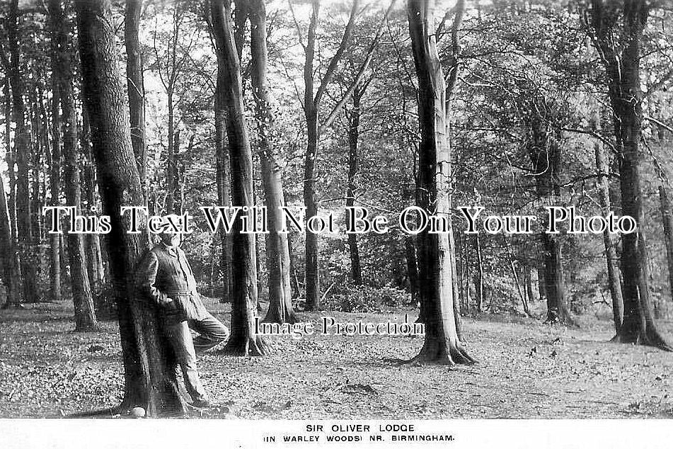 WA 1927 - Sir Oliver Lodge, Warley Woods, Birmingham, Warwickshire