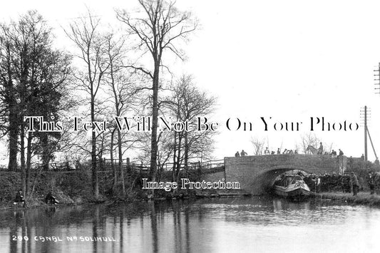 WA 1931 - Canal Near Solihull, Warwickshire