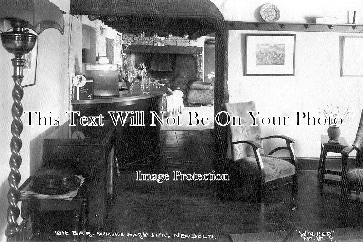 WA 1938 - The Bar, White Hart Inn Pub, Newbold On Stour, Warwickshire