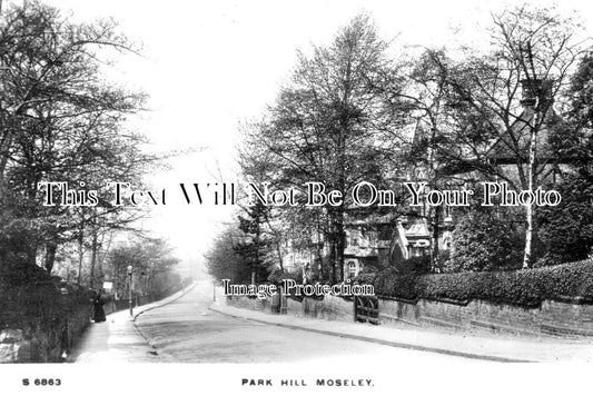 WA 1958 - Park Hill, Moseley, Birmingham, Warwickshire c1910