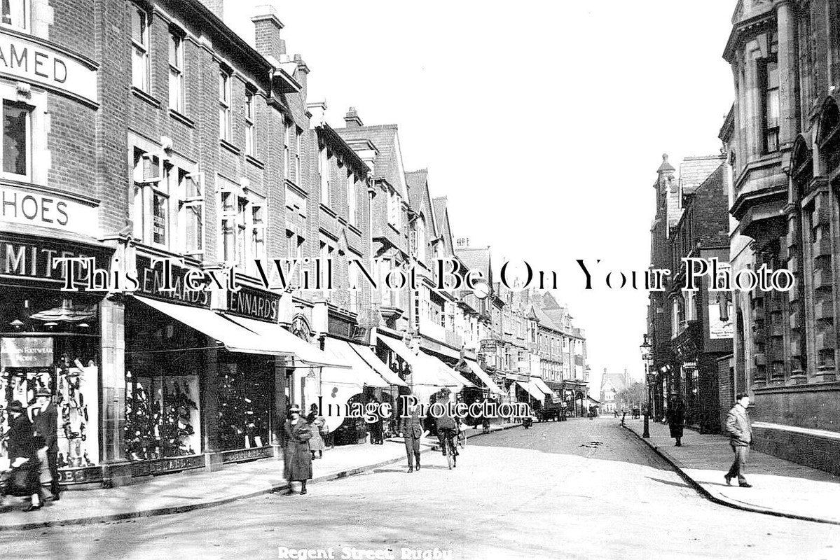 WA 1986 - Regent Street, Rugby, Warwickshire