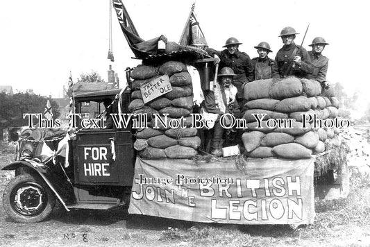 WA 1989 - Stratford On Avon Carnival Float, British Legion, Warwickshire