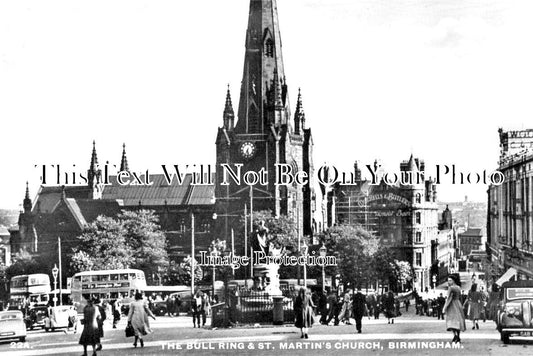 WA 2013 - The Bull Ring & St Martins Church, Birmingham, Warwickshire