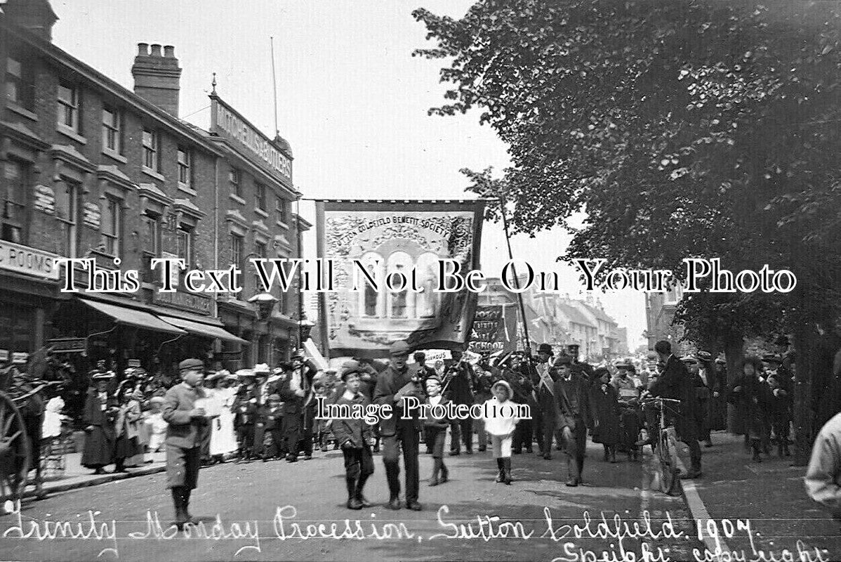 WA 2036 - Trinity Monday Procession, Sutton Coldfield, Warwickshire 1907