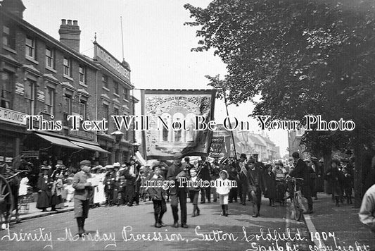 WA 2036 - Trinity Monday Procession, Sutton Coldfield, Warwickshire 1907