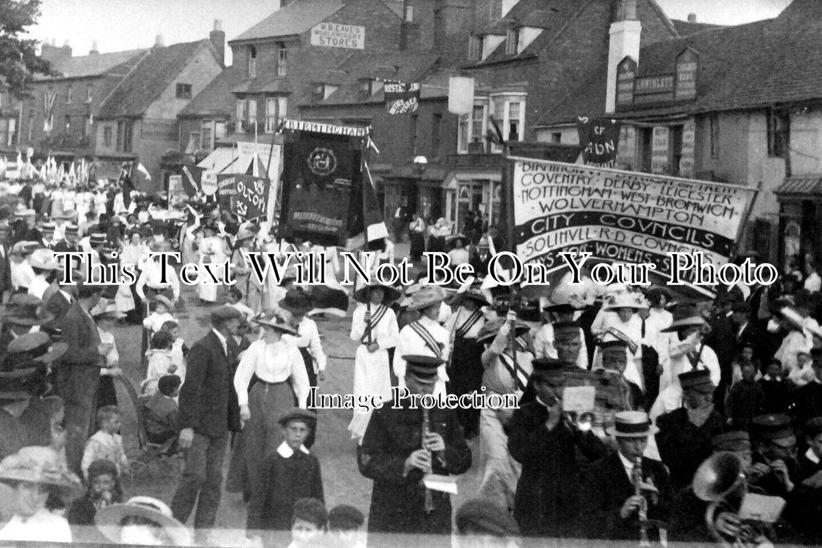 WA 2052 - Suffragettes March, Stratford Upon Avon, Warwickshire