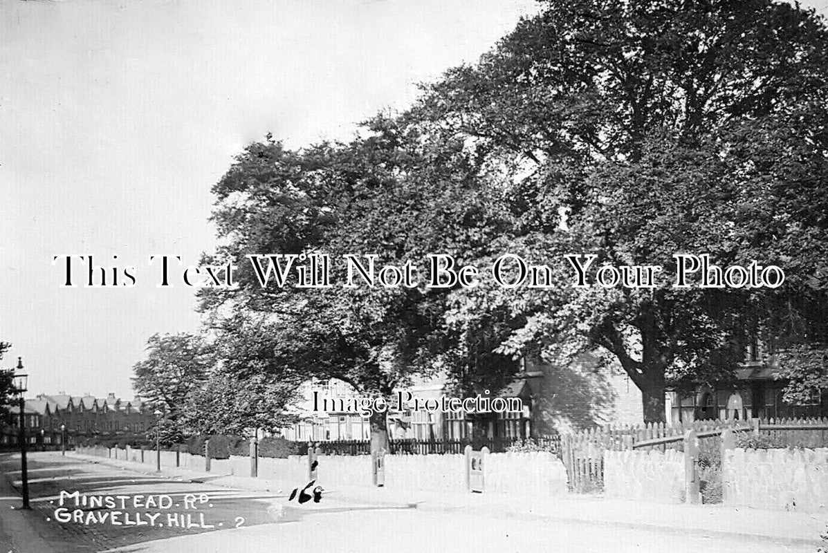 WA 2063 - Minstead Road, Gravelly Hill, Birmingham, Warwickshire c1918