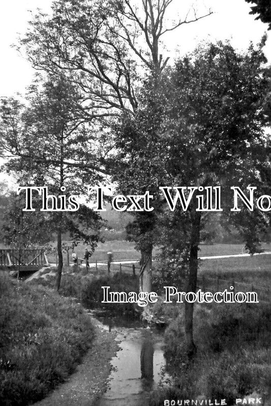 WA 2080 - Bournville Park, Birmingham, Warwickshire c1916