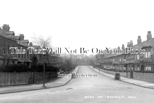 WA 2082 - Oval Road, Gravelly Hill, Birmingham, Warwickshire c1915
