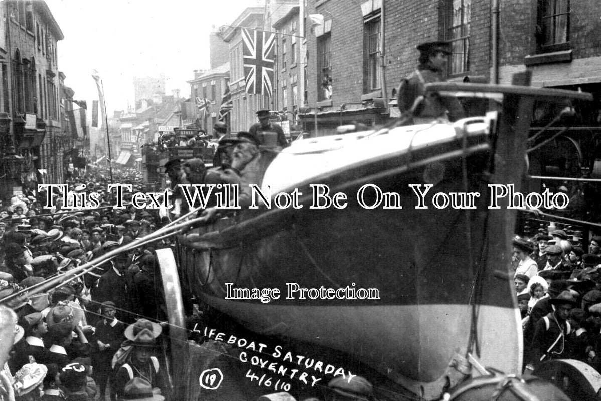 WA 2089 - Lifeboat Saturday, Coventry, Warwickshire 1910