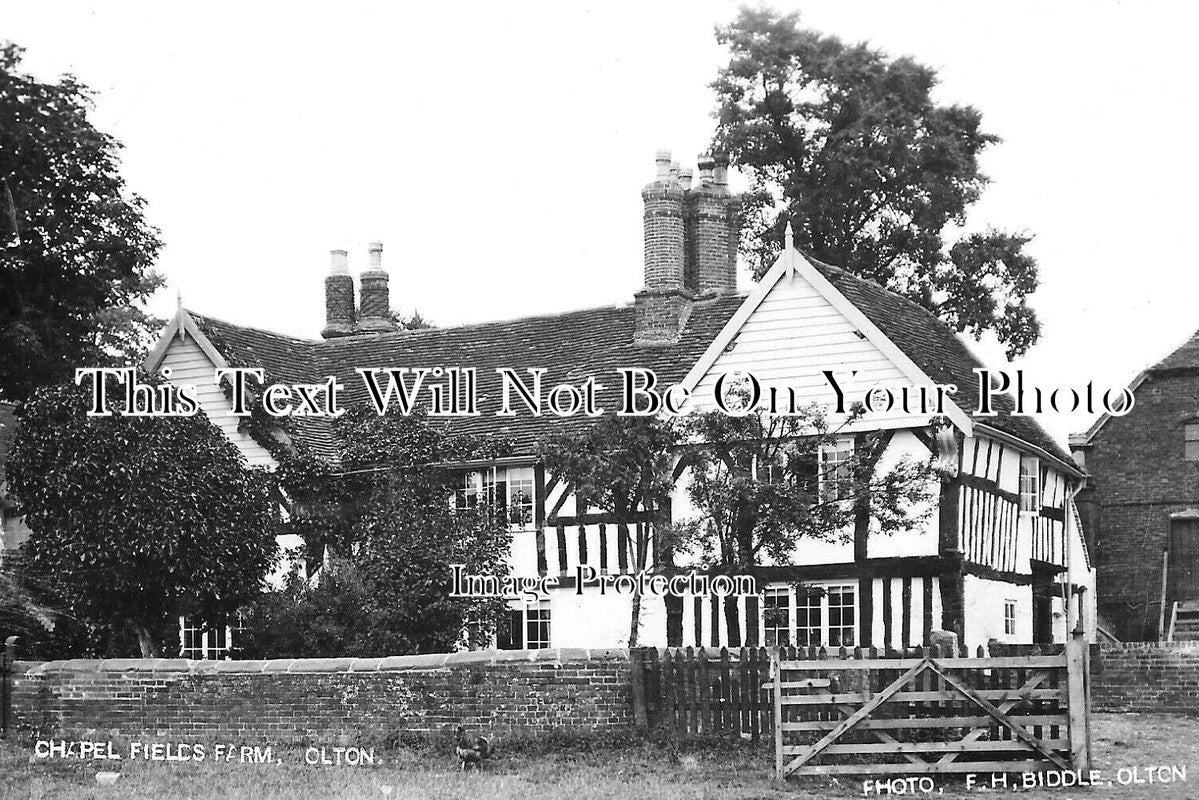 WA 2132 - Chapel Fields Farm, Olton, Warwickshire c1916