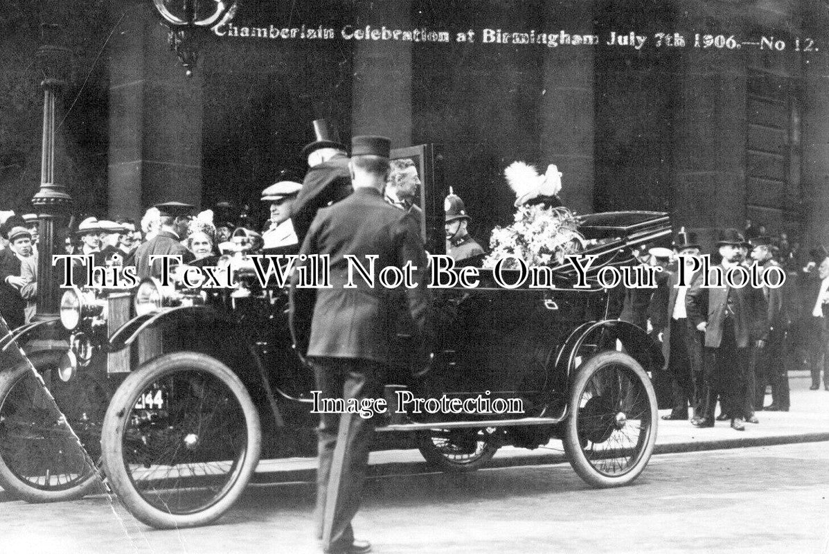 WA 2167 - Chamberlain Celebration, Birmingham, Warwickshire c1906