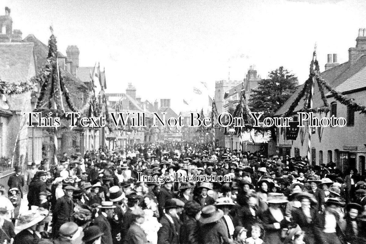 WA 2195 - Coronation Day, Stratford Upon Avon, Warwickshire 1911