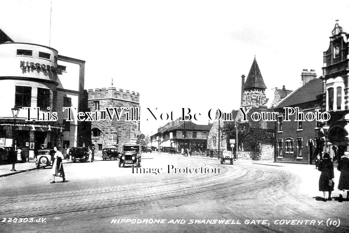 WA 2205 - Hippodrome & Swanswell Gate, Coventry, Warwickshire