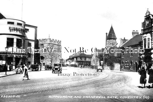 WA 2205 - Hippodrome & Swanswell Gate, Coventry, Warwickshire