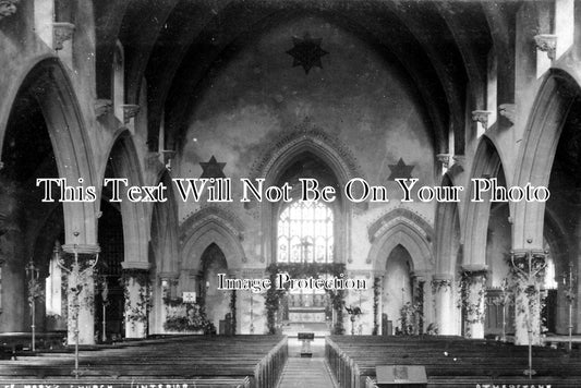 WA 221 - Interior Of Church, Atherstone, Warwickshire