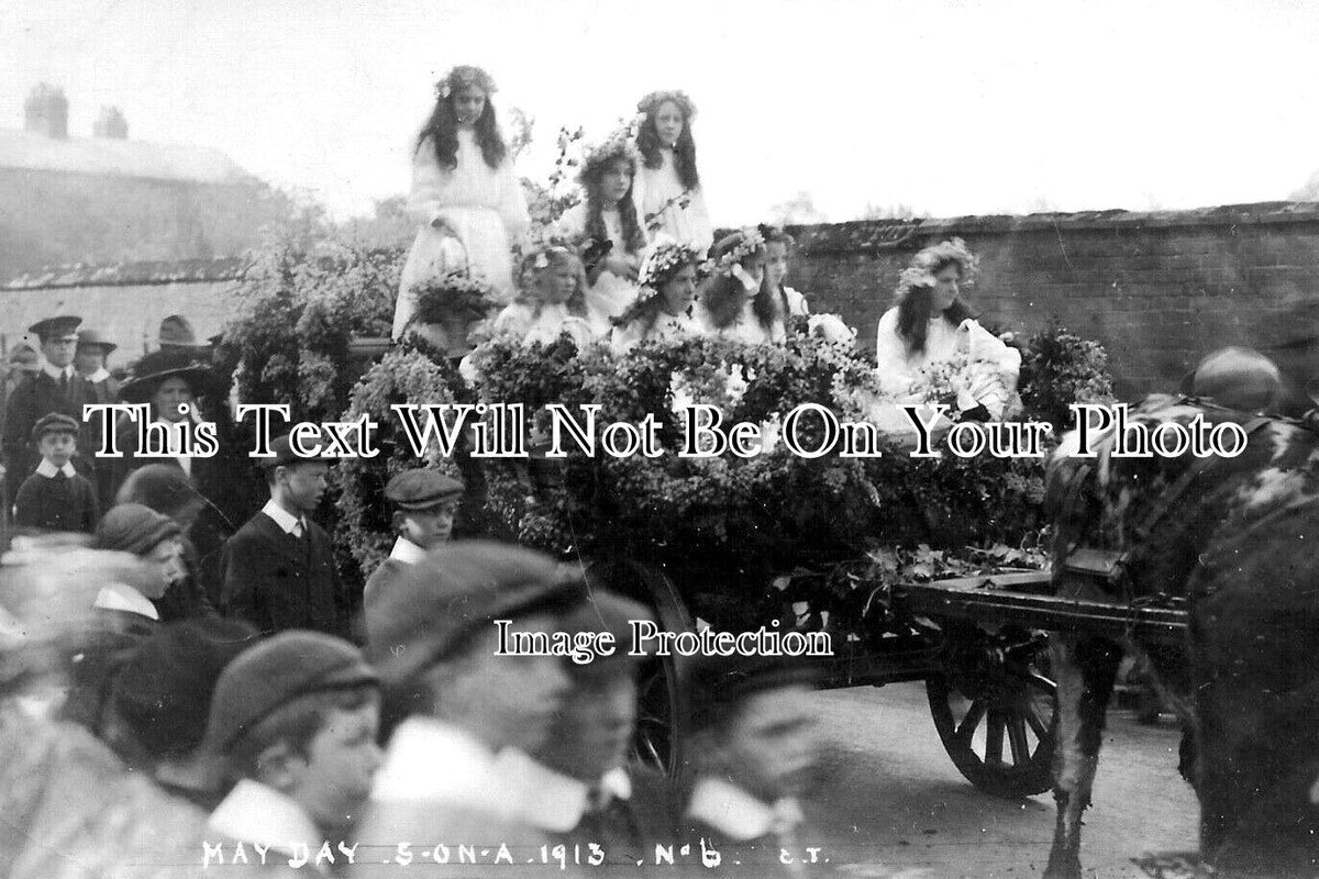 WA 2256 - May Day Celebrations, Stratford On Avon, Warwickshire 1913
