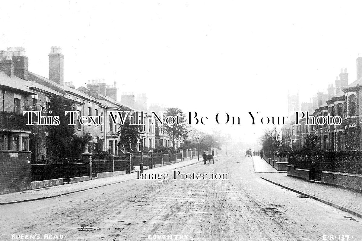 WA 2257 - Queen's Road, Coventry, Warwickshire c1907
