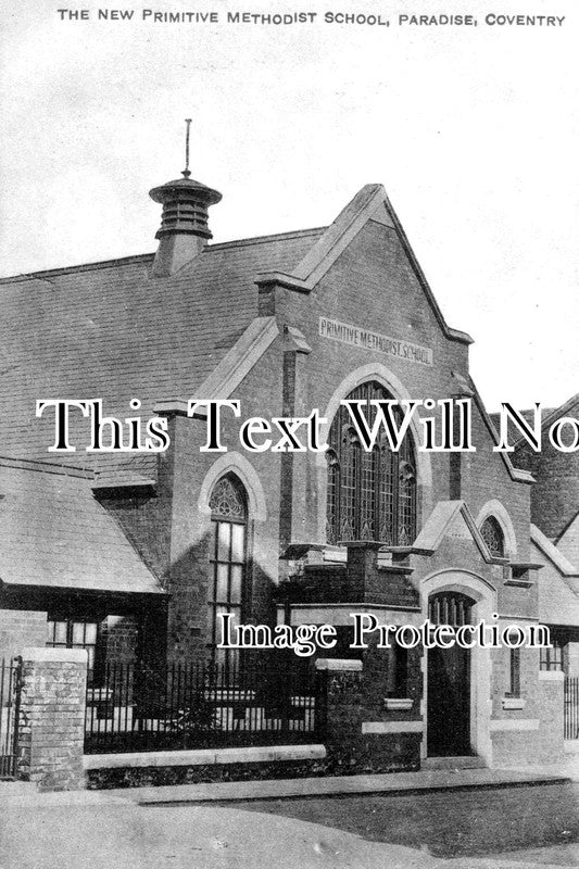 WA 2269 - Primitive Methodist School, Paradise, Coventry, Warwickshire