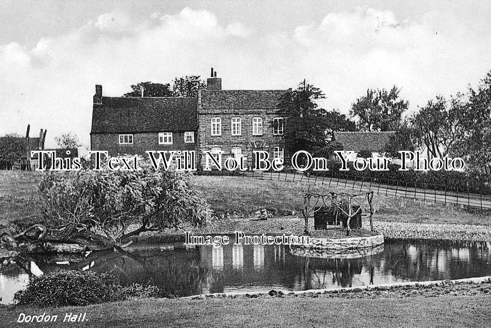 WA 228 - Dordon Hall, Between Tamworth & Atherstone, Warwickshire