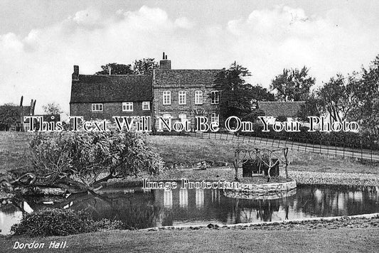 WA 228 - Dordon Hall, Between Tamworth & Atherstone, Warwickshire