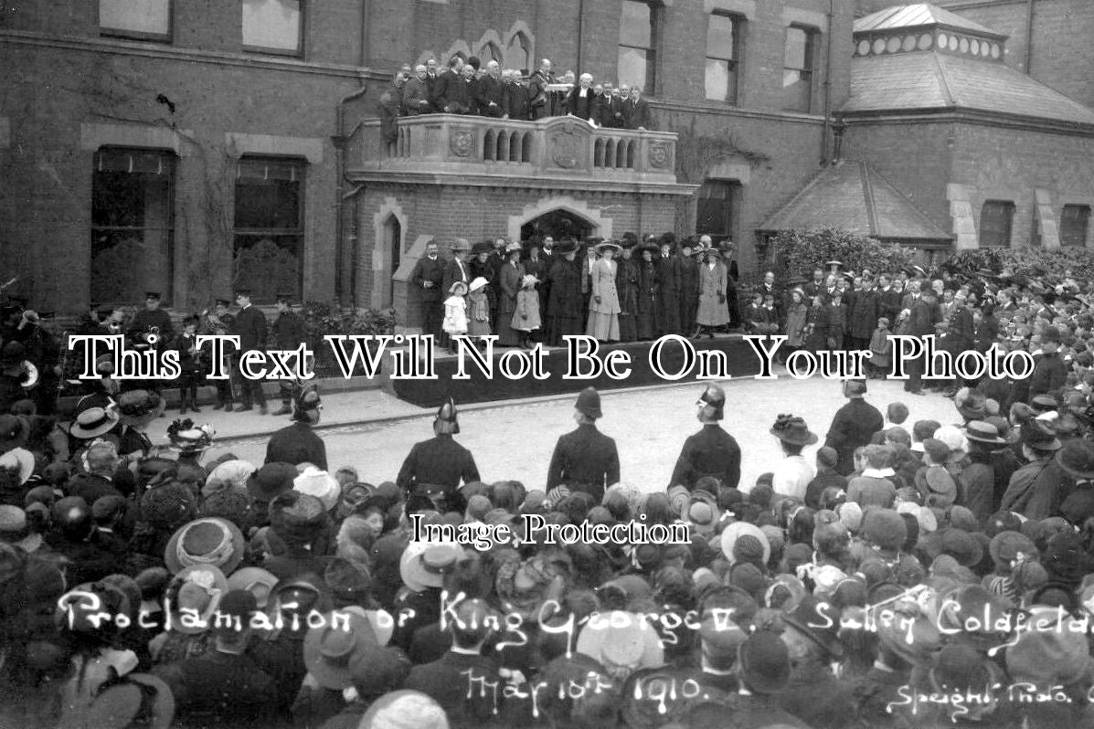 WA 2286 - Proclamation Of King George V, Sutton Coldfield 1910