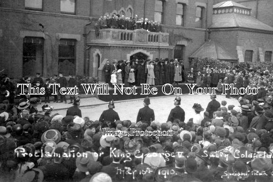 WA 2286 - Proclamation Of King George V, Sutton Coldfield 1910