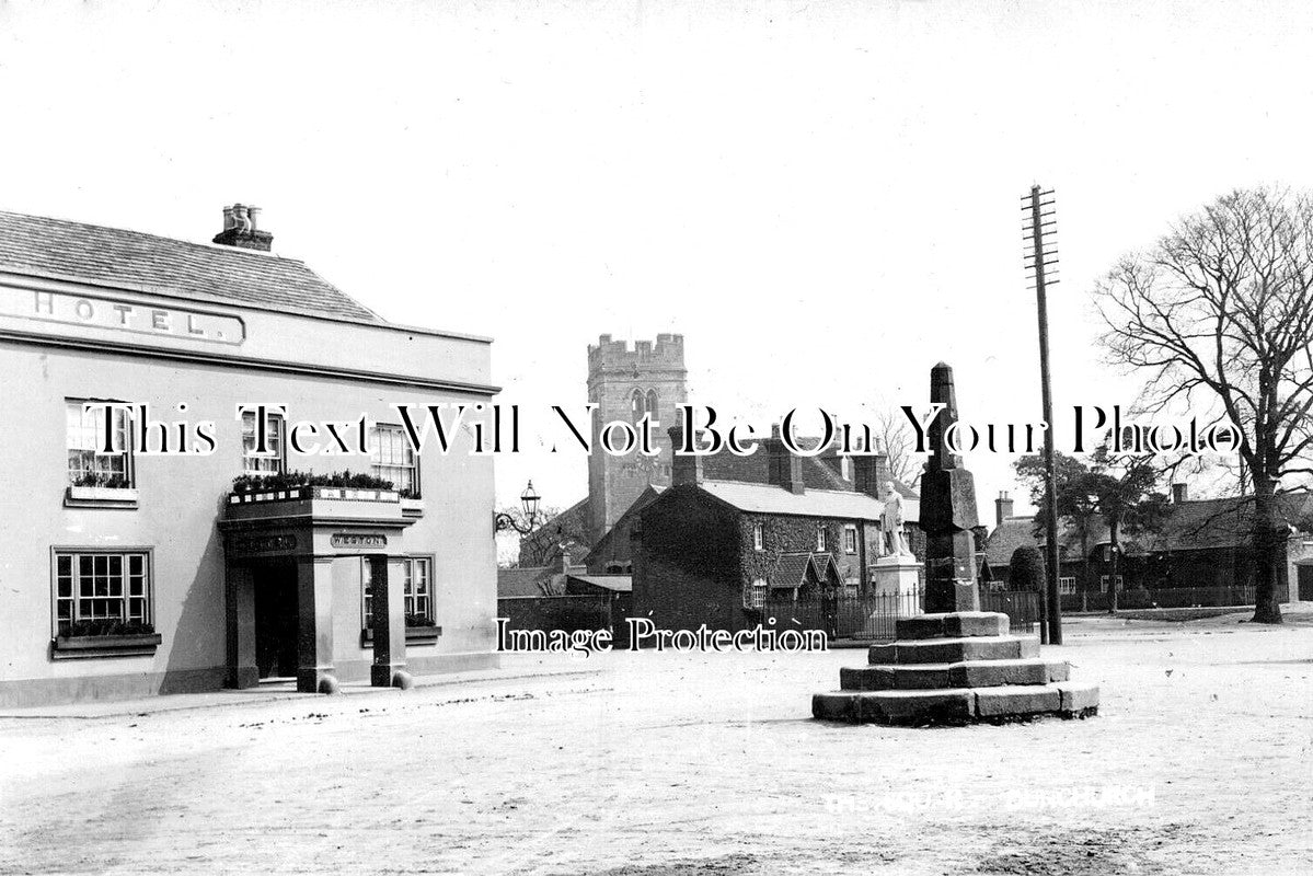 WA 2297 - The Square & Weston Hotel, Dunchurch, Warwickshire
