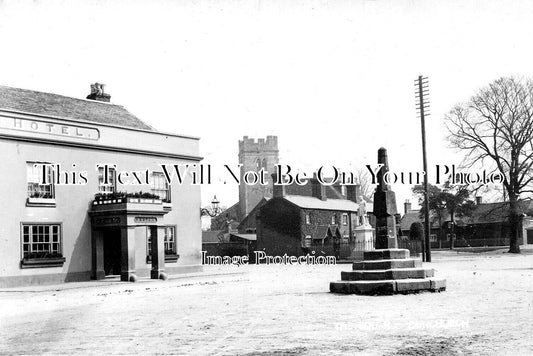 WA 2297 - The Square & Weston Hotel, Dunchurch, Warwickshire