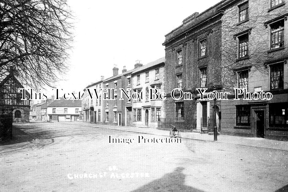 WA 2303 - Church Street, Alcester, Warwickshire c1926