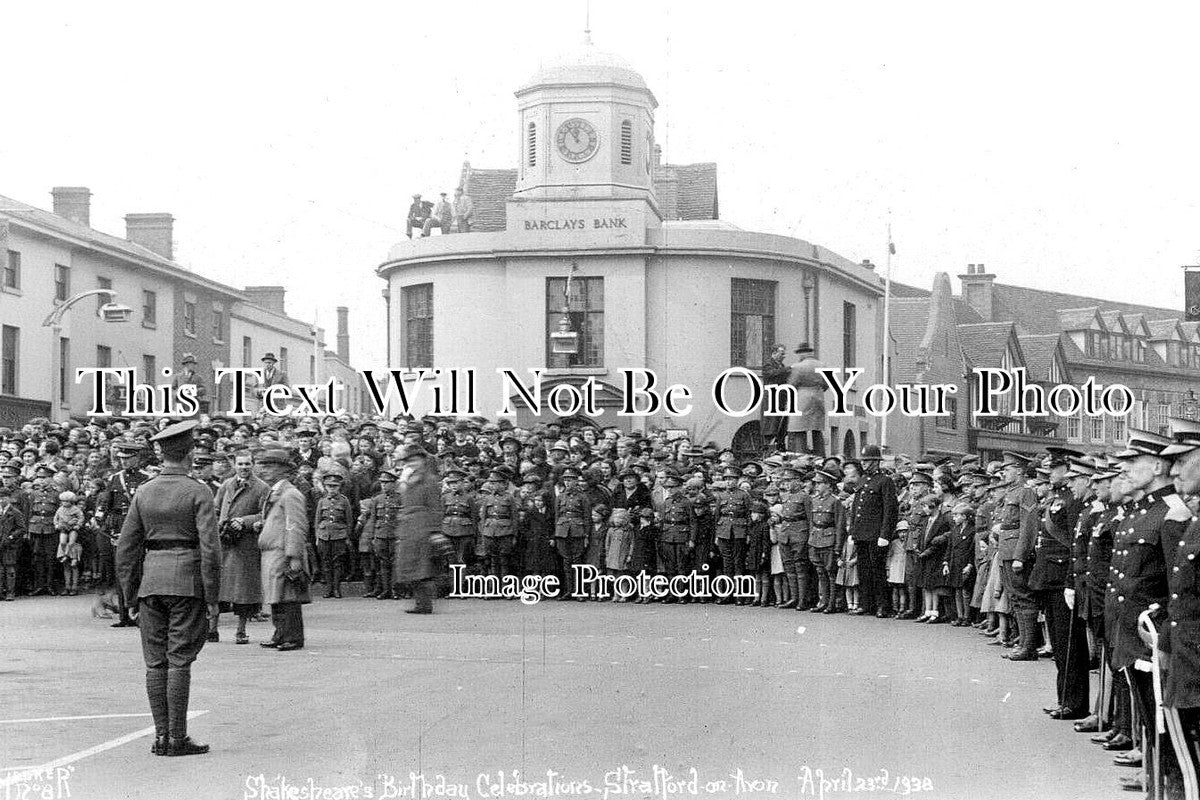 WA 2309 - Shakespeares Birthday Celebrations, Stratford On Avon 1938