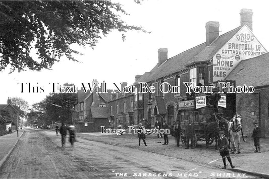 WA 2322 - The Saracens Head, Shirley, Warwickshire