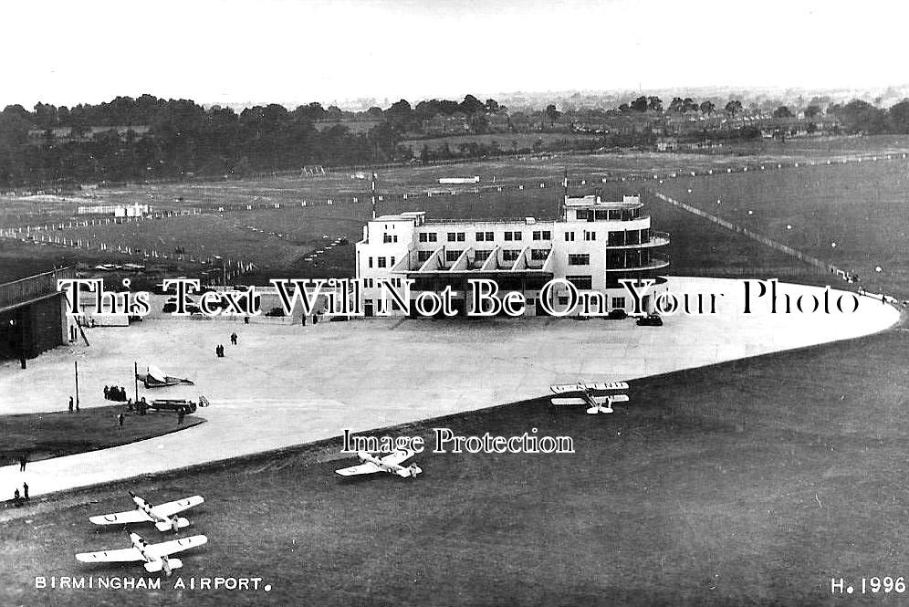 WA 2357 - Birmingham Airport, Warwickshire c1955
