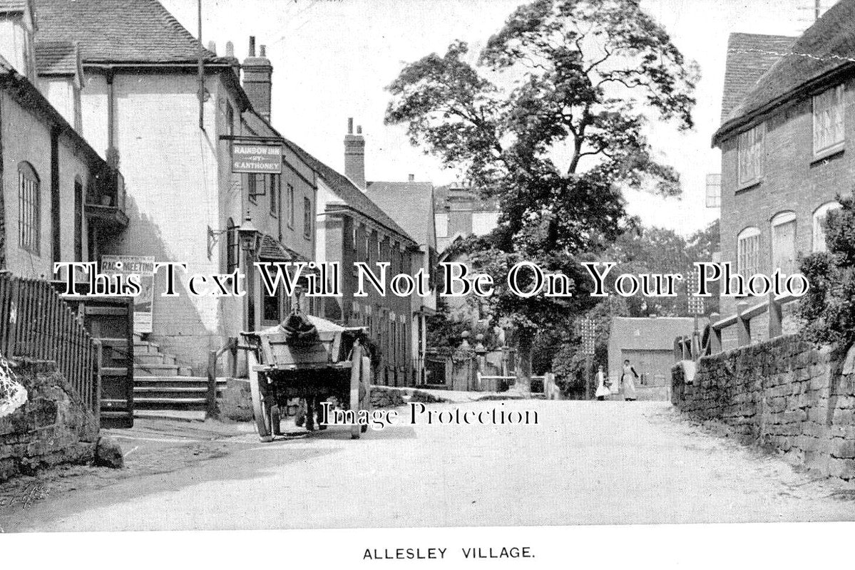 WA 2378 - Allesley Village, Coventry, Warwickshire c1908