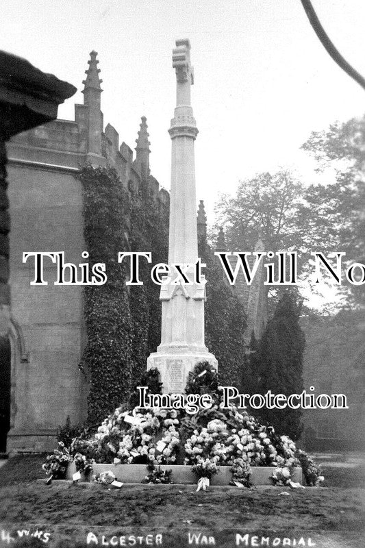 WA 2380 - Alcester Wa Memorial, Warwickshire