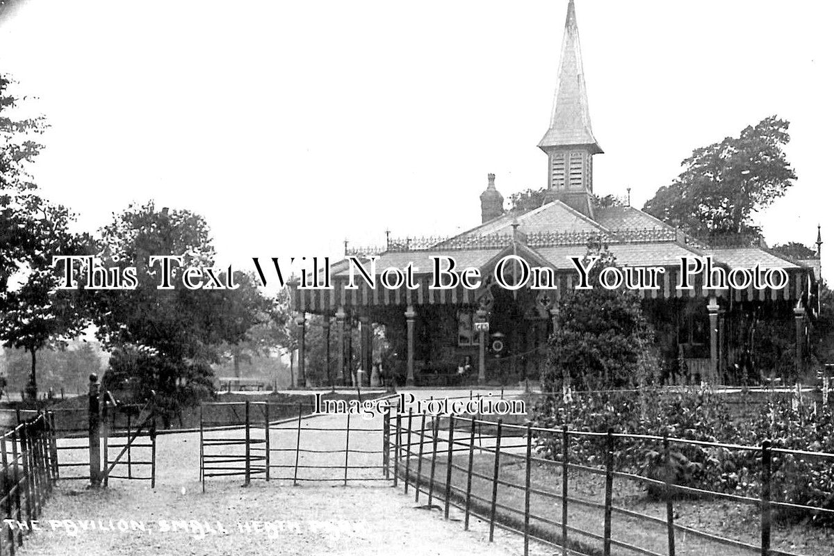 WA 2382 - The Pavilion, Small Heath Park, Birmingham, Warwickshire c1908